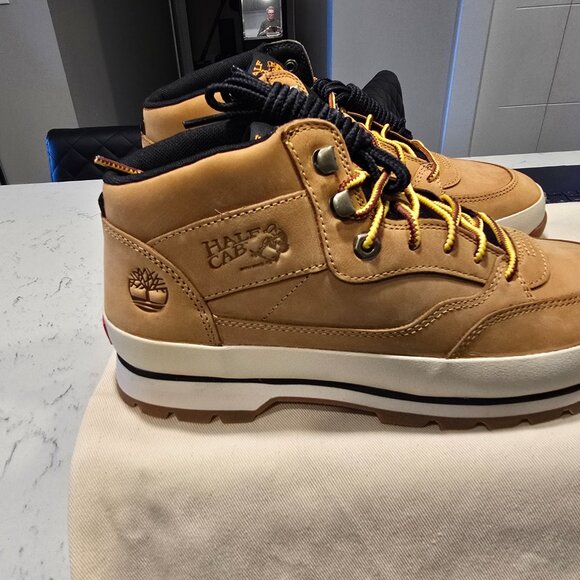 VANS x Timberland Boots Half Cab Hiker Wheat VN000CBNWEA Men’s US 10 NEW RARE - Picture 7 of 16